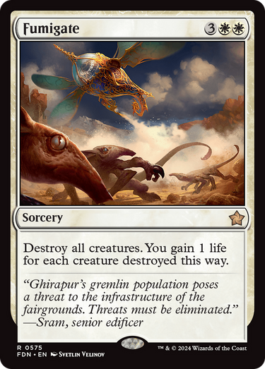 Fumigate (FDN-575) - Foundations