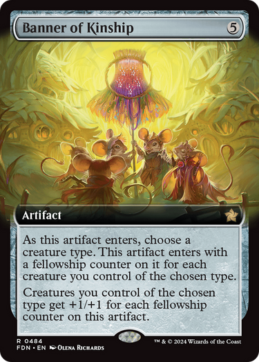 Banner of Kinship (Extended Art) (FDN-484) - Foundations: (Extended Art)