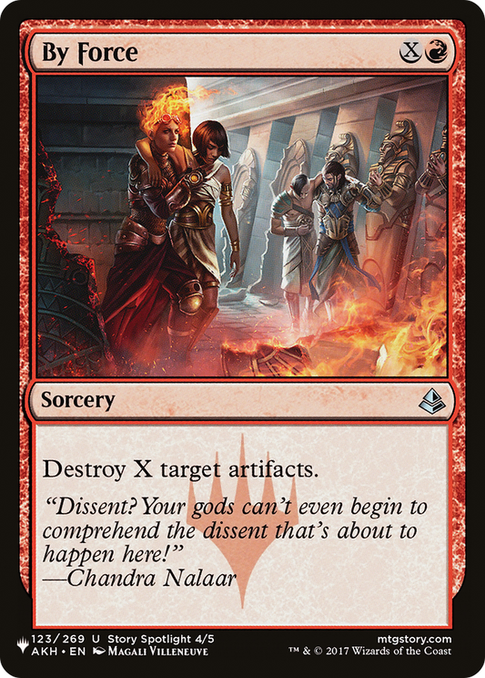 By Force (LIST-123/269) - The List