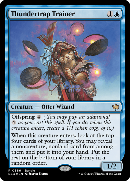 Thundertrap Trainer (BLB-386) - Bloomburrow