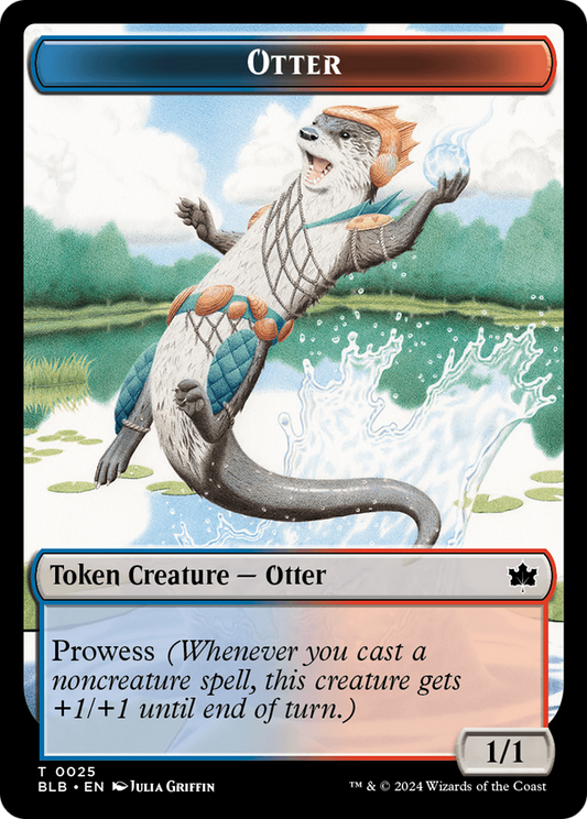 Otter (TBLB-025) - Bloomburrow Tokens Foil
