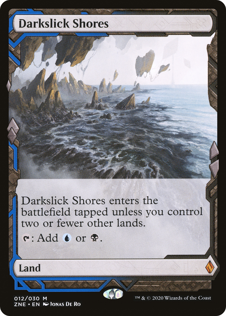 Darkslick Shores (LP) ZNE Foil Mythic 12/30