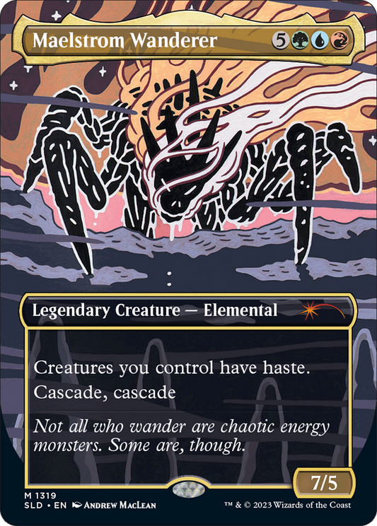 Maelstrom Wanderer (SLD-1319) - Secret Lair Drop (Borderless) Foil