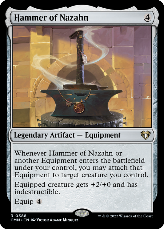 Hammer of Nazahn (CMM-388) - Commander Masters