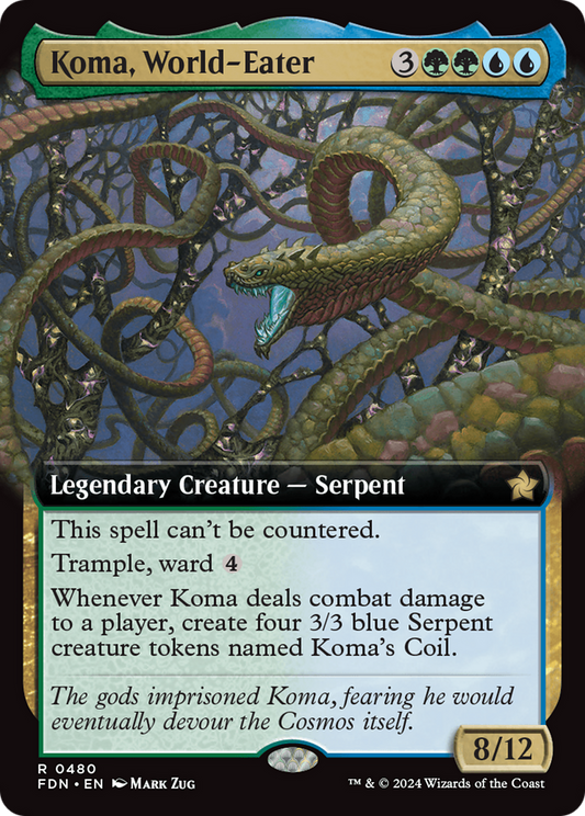Koma, World-Eater (FDN-480) - Foundations: (Extended Art)