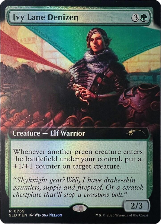 Ivy Lane Denizen (SLD-769) - Secret Lair Drop: (Extended Art) Foil