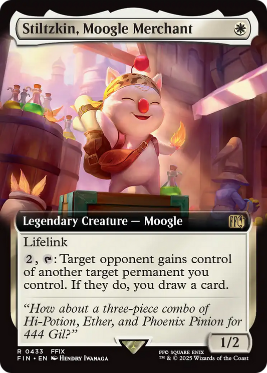 Stiltzkin, Moogle Merchant (Extended Art) (FIN-433) - FINAL FANTASY