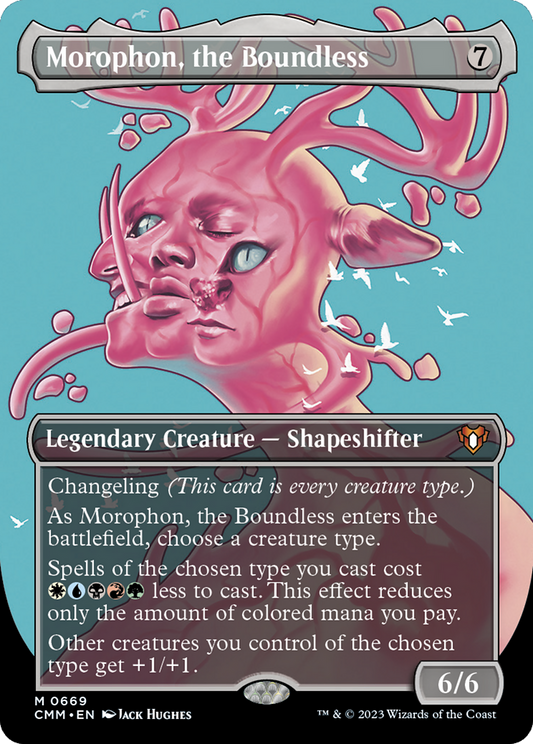 Morophon, the Boundless (CMM-669) - Commander Masters (Borderless) Foil