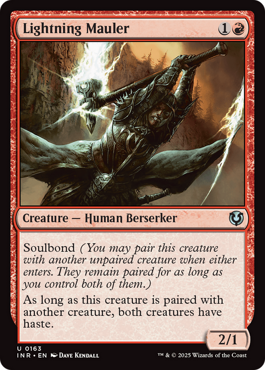 Lightning Mauler (-163) - Innistrad Remastered Foil