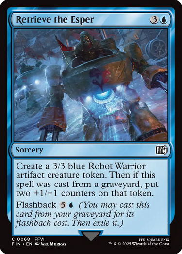 Retrieve the Esper (FIN-068) - FINAL FANTASY Foil