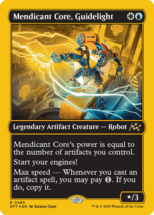Mendicant Core, Guidelight (First-Place Foil) (DFT-485) - Aetherdrift Foil