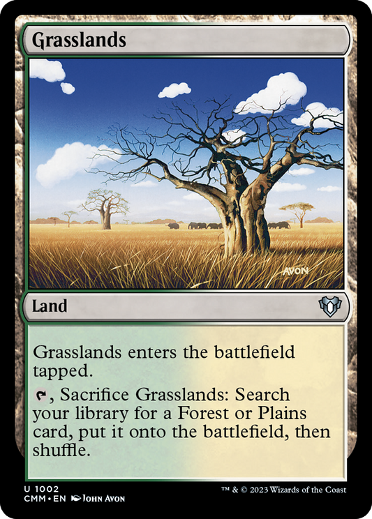 Grasslands (CMM-1002) - Commander Masters