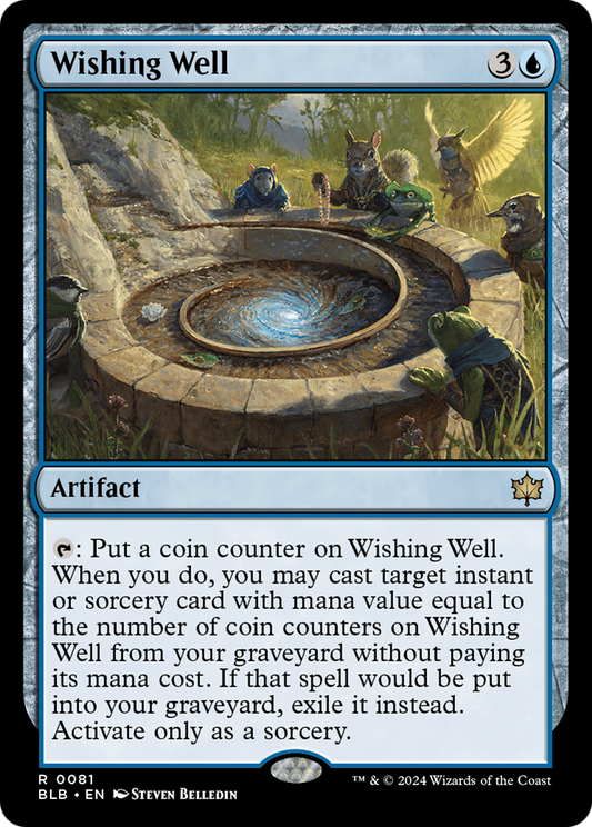 Wishing Well (BLB-081) - Bloomburrow Foil