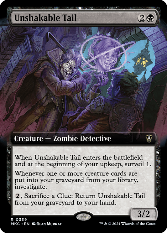 Unshakable Tail (MKC-339) - Murders at Karlov Manor Commander: (Extended Art)