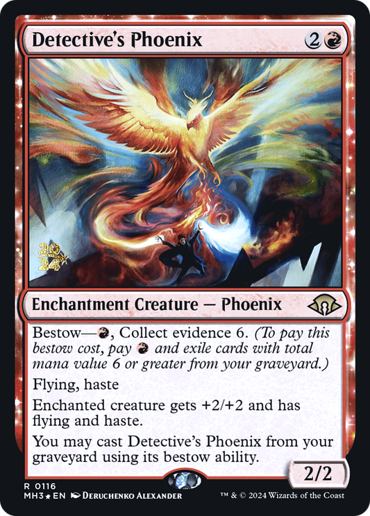 Detective's Phoenix (PMH3-116S) - Modern Horizons 3 Promos Foil