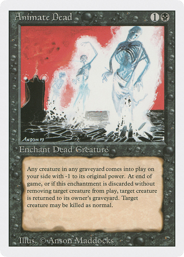 Animate Dead (3ED-) - Revised Edition