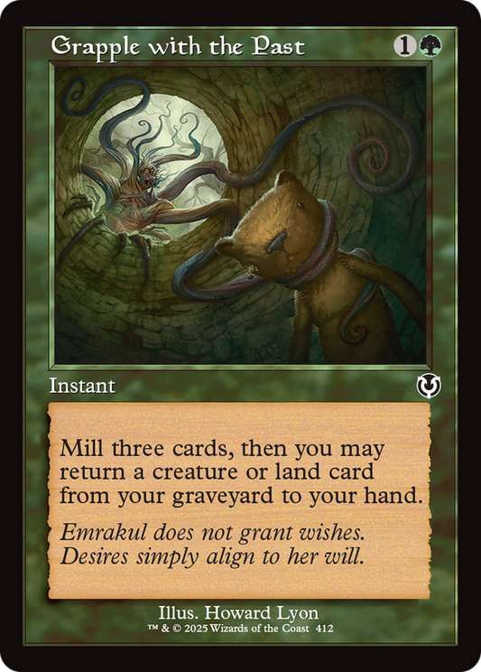 Grapple with the Past (Retro Frame) (-412) - Innistrad Remastered Foil