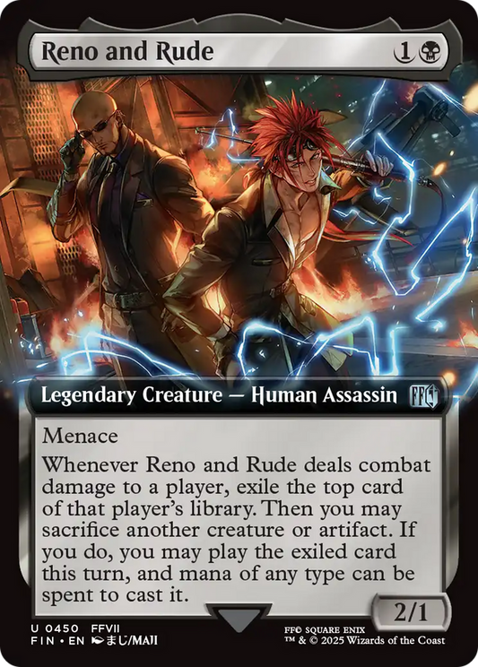 Reno and Rude (Extended Art) (FIN-450) - FINAL FANTASY