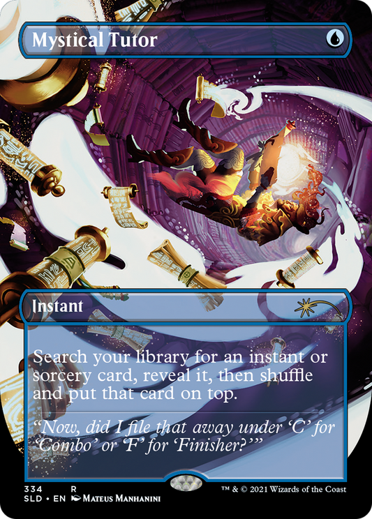 Mystical Tutor (SLD-334) - Secret Lair Drop (Borderless) Foil