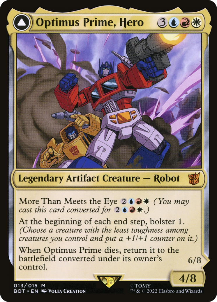 Optimus Prime, Hero Foil