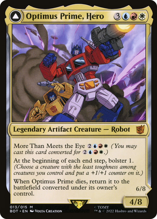 Optimus Prime, Hero Foil