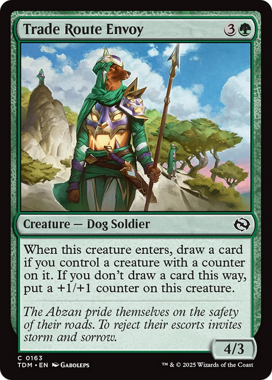 Trade Route Envoy (TDM-163) - Tarkir: Dragonstorm