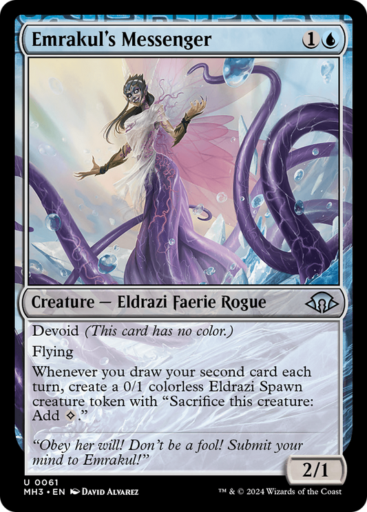 Emrakul's Messenger (MH3-061) - Modern Horizons 3 Foil