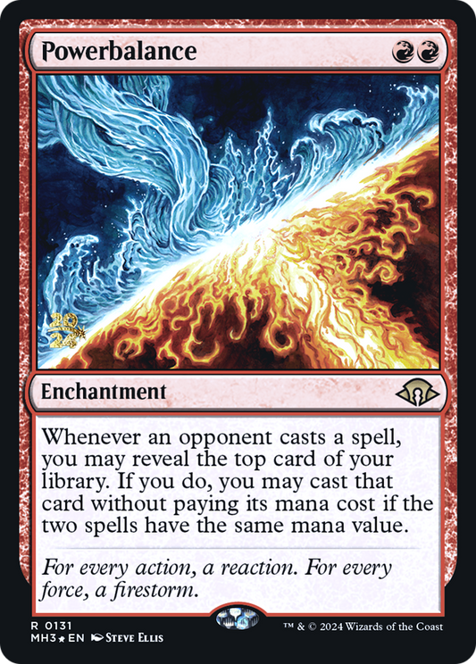 Powerbalance (PMH3-131S) - Modern Horizons 3 Promos Foil
