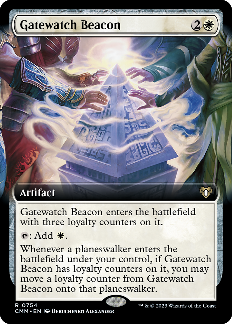 Gatewatch Beacon (CMM-754) - Commander Masters: (Extended Art)