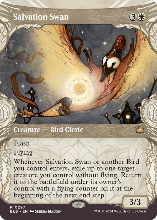 Salvation Swan (BLB-297) - Bloomburrow: (Showcase)