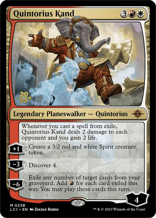 Quintorius Kand (PLCI-238S) - The Lost Caverns of Ixalan Promos Foil