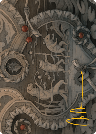 Season of Weaving // Season of Weaving (ABLB-012) - Bloomburrow Art Series (Borderless) Foil