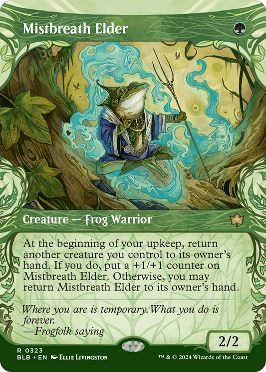 Mistbreath Elder (BLB-323) - Bloomburrow: (Showcase)