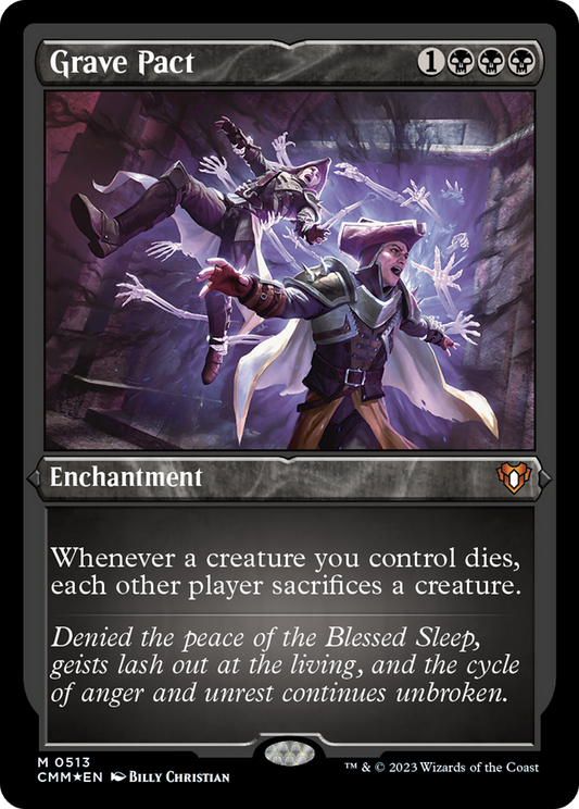 Grave Pact (CMM-513) - Commander Masters Etched Foil