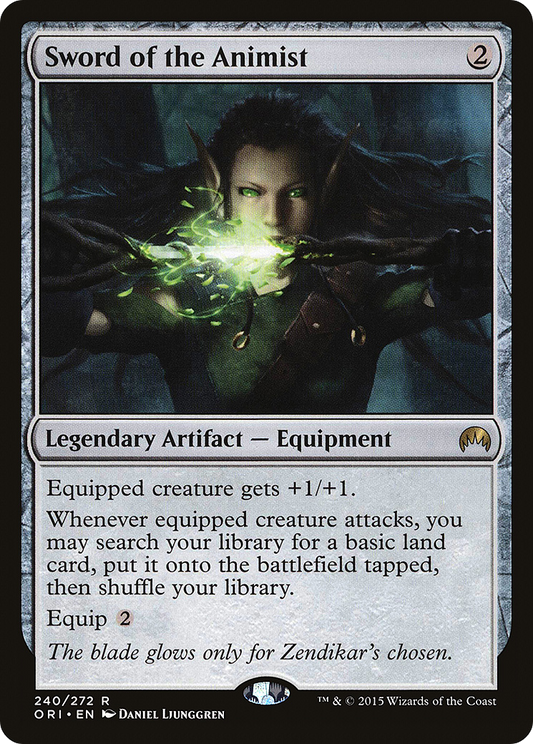 Sword of the Animist (ORI-240) - Magic Origins