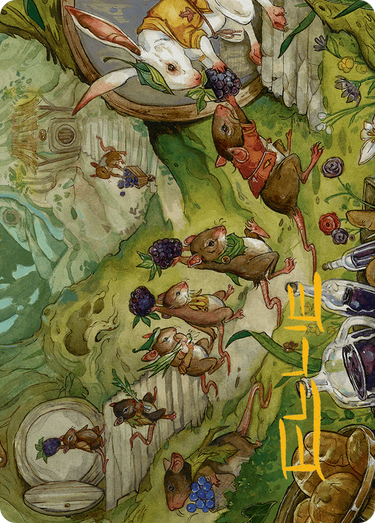 For the Common Good // For the Common Good (ABLB-043) - Bloomburrow Art Series (Borderless)