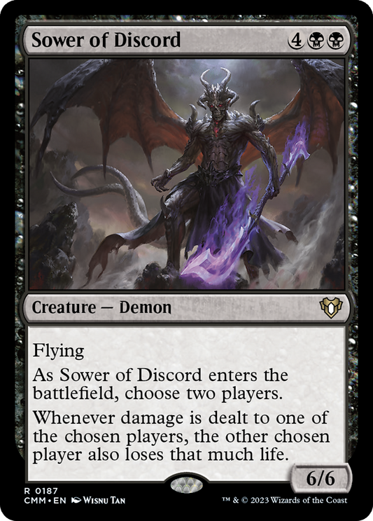 Sower of Discord (CMM-187) - Commander Masters
