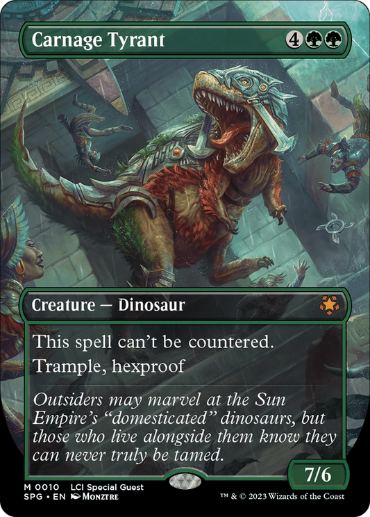 Carnage Tyrant (SPG-010) - Special Guests (Borderless) Foil