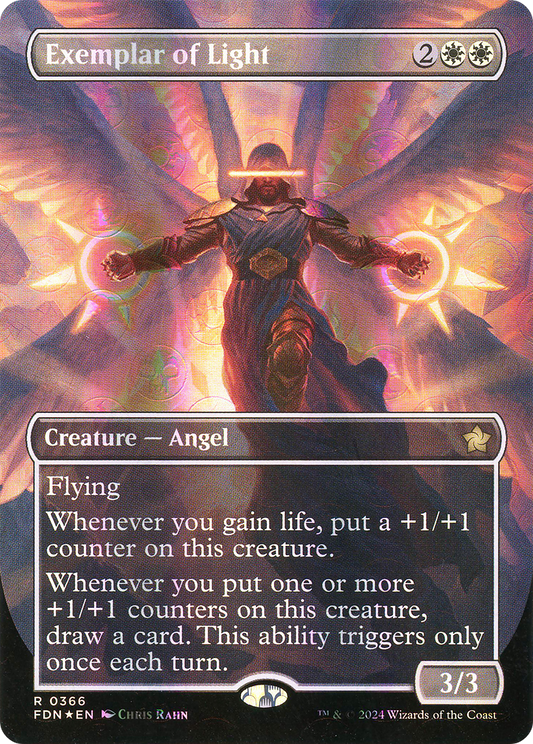 Exemplar of Light (FDN-366) - Foundations (Borderless) Foil