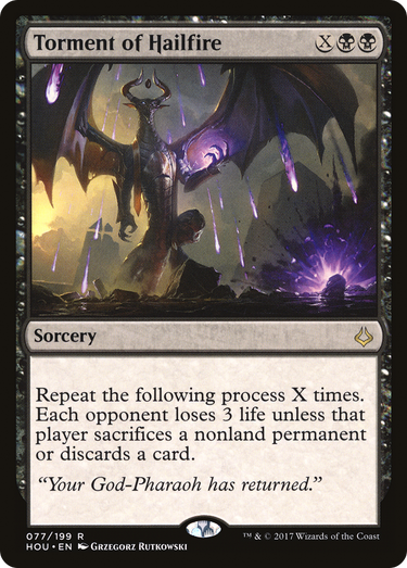 Torment of Hailfire (HOU-077) - Hour of Devastation