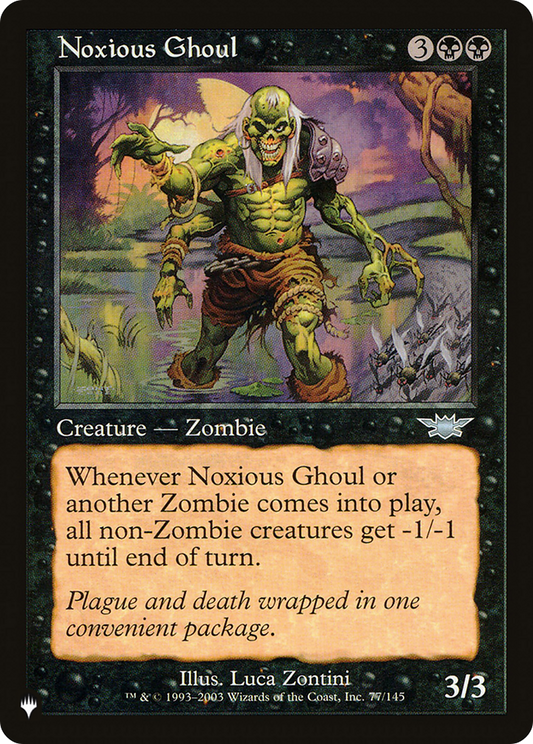 Noxious Ghoul (LIST-77/145) - The List