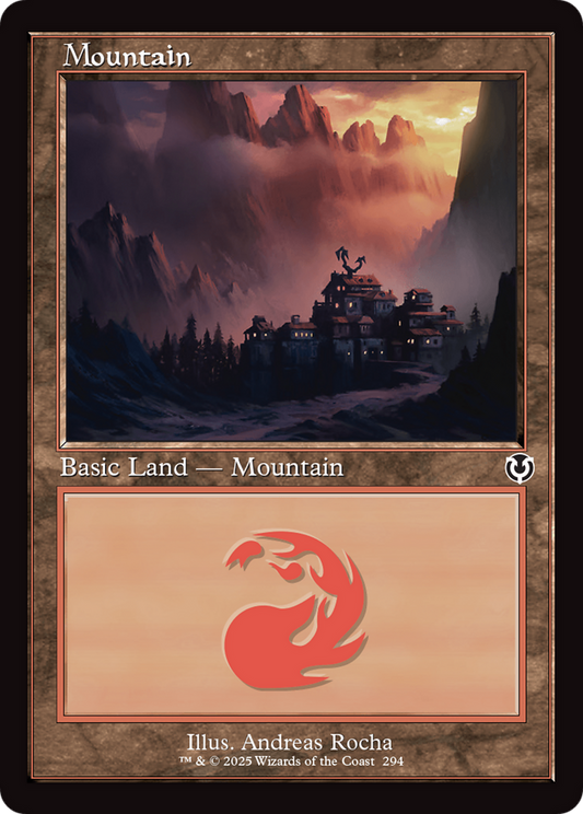 Mountain (294) (Retro Frame) (-294) - Innistrad Remastered
