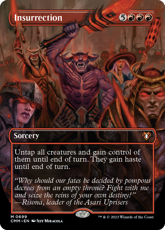 Insurrection (CMM-699) - Commander Masters (Borderless)
