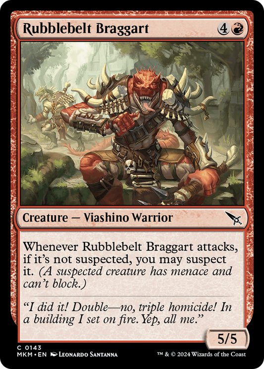 Rubblebelt Braggart Foil