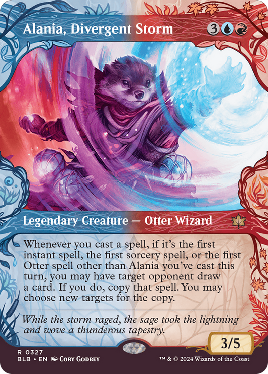 Alania, Divergent Storm (BLB-327) - Bloomburrow: (Showcase)