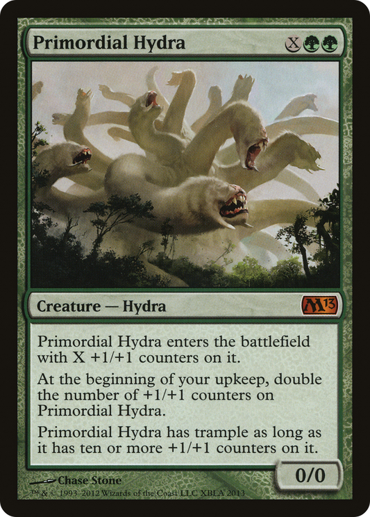 Primordial Hydra (PDP13-001) - Duels of the Planeswalkers 2013 Promos