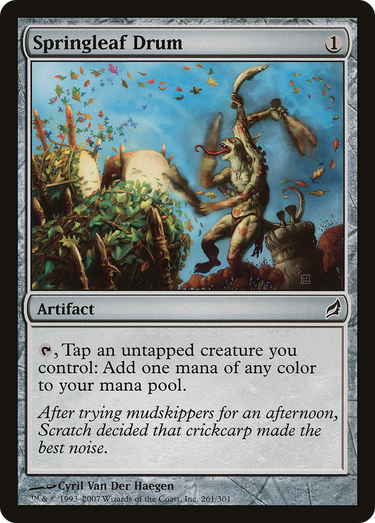 Springleaf Drum (LRW-261) - Lorwyn