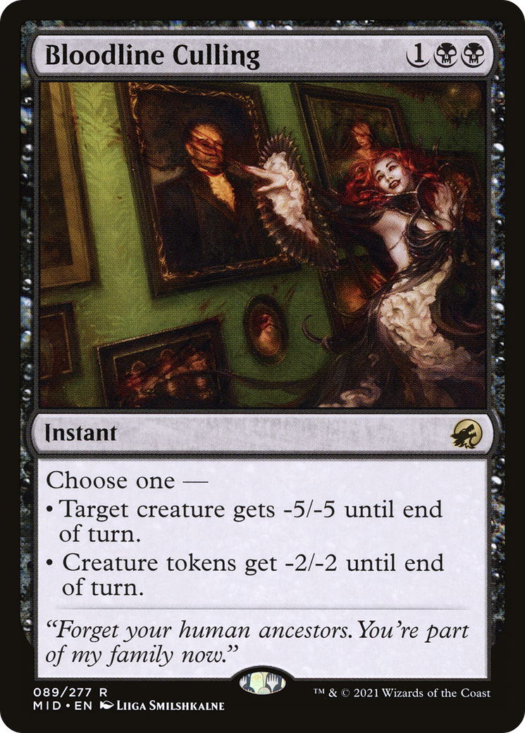 Bloodline Culling (MID-089) - Innistrad: Midnight Hunt