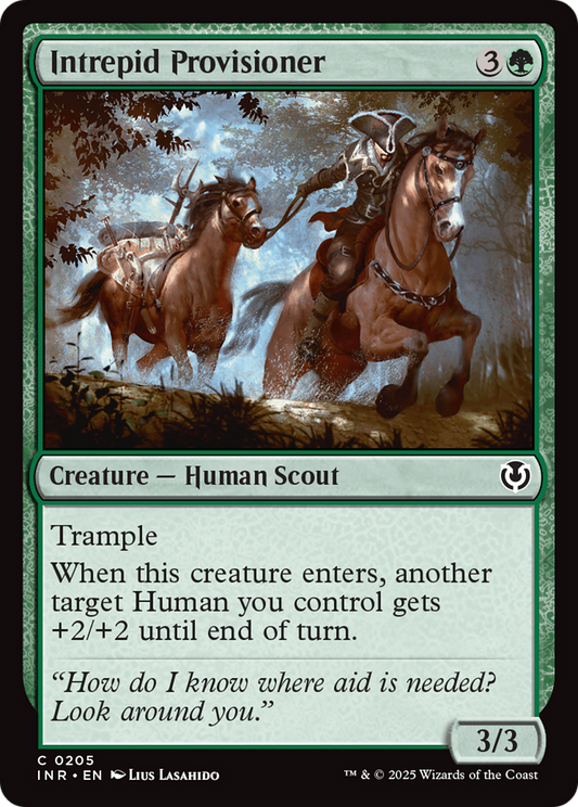 Intrepid Provisioner (-205) - Innistrad Remastered Foil