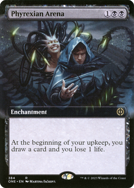 Phyrexian Arena Extended Art  384